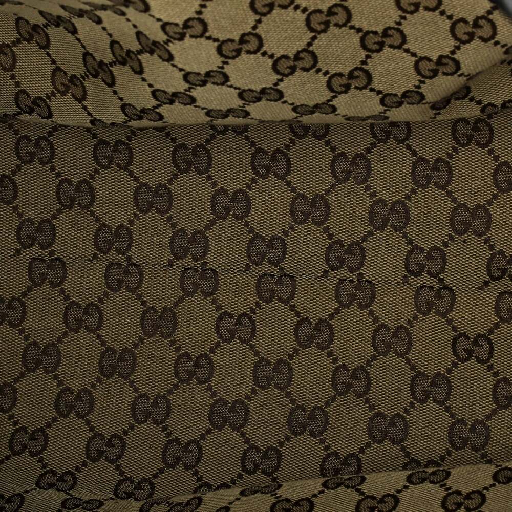 Gucci Tonal Gg Drawstring Tote Leather #249455G12B - Picture 5 of 6